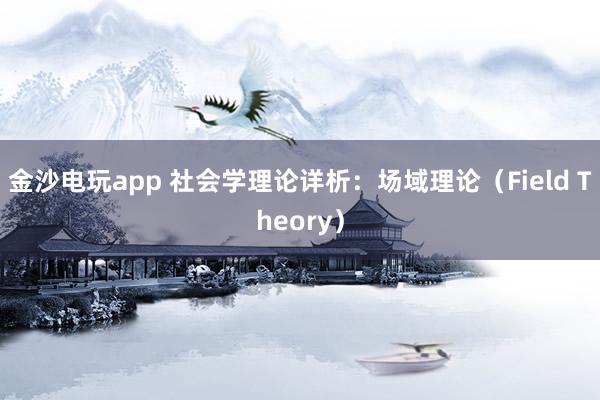 金沙電玩app 社會(huì)學(xué)理論詳析：場(chǎng)域理論（Field Theory）