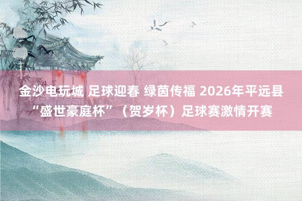 金沙電玩城 足球迎春 綠茵傳福 2026年平遠(yuǎn)縣“盛世豪庭杯”（賀歲杯）足球賽激情開賽